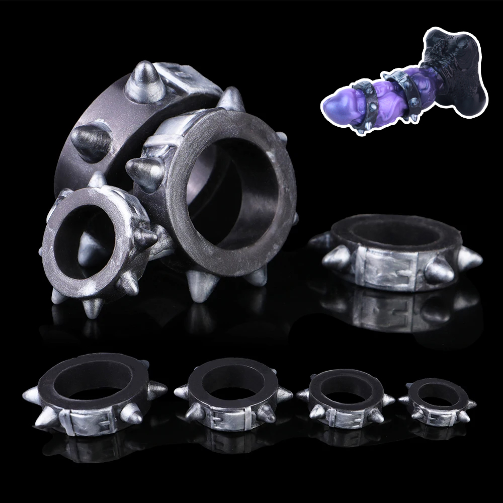 Couple Ring Set - YOCY Mannelijke Penisringen Set, Ringetjesvormige Scrotumring,