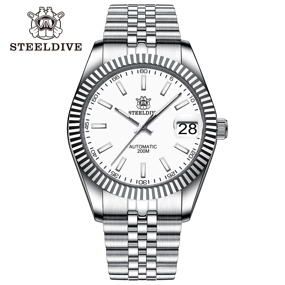 Seiko Watch Prospex - Steeldive Turquoise SD1933 Water Ghost Horloge