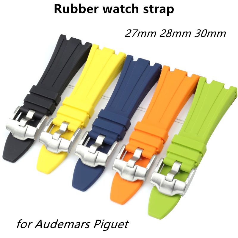 Audemars Piguet Watch Royal Oak Offshore - Rubberen siliconen horlogeband voor AP Audemars