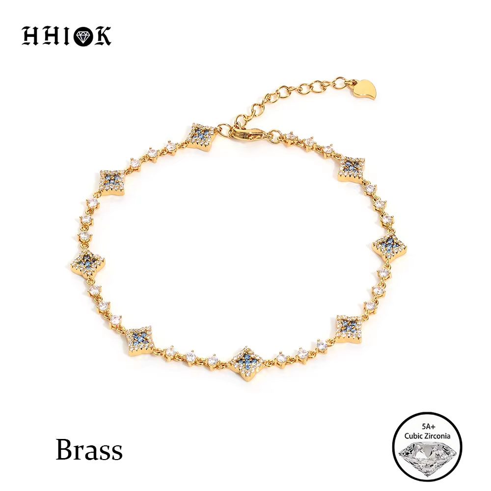 Tennis Bracelet Cubic - HHIOK Koperen Zirkoon Tennisarmband voor Dames