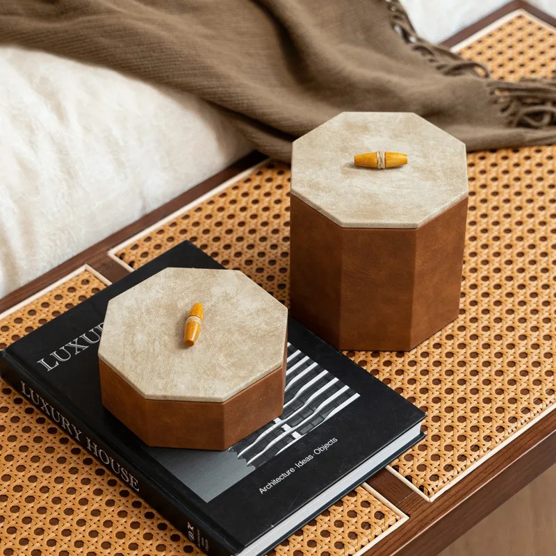 Jewelry Watches Box - Italiaanse horloge-organizers Gladde, gevlokte lederen luxe