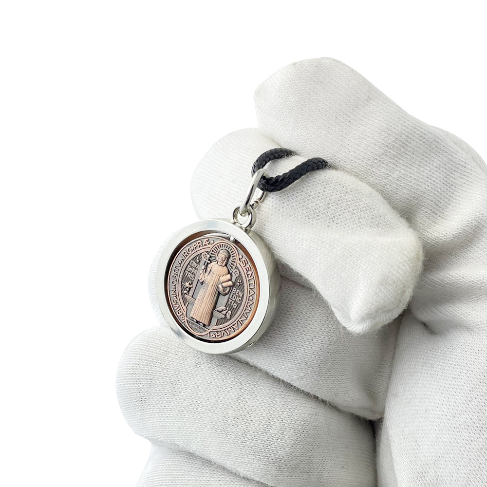 Jewelry & Watches Spółka Z Ograniczoną Odpowiedzialnością Sp Z Oo - Nieuwe St. Benedictus Medaille Ketting Katholieke