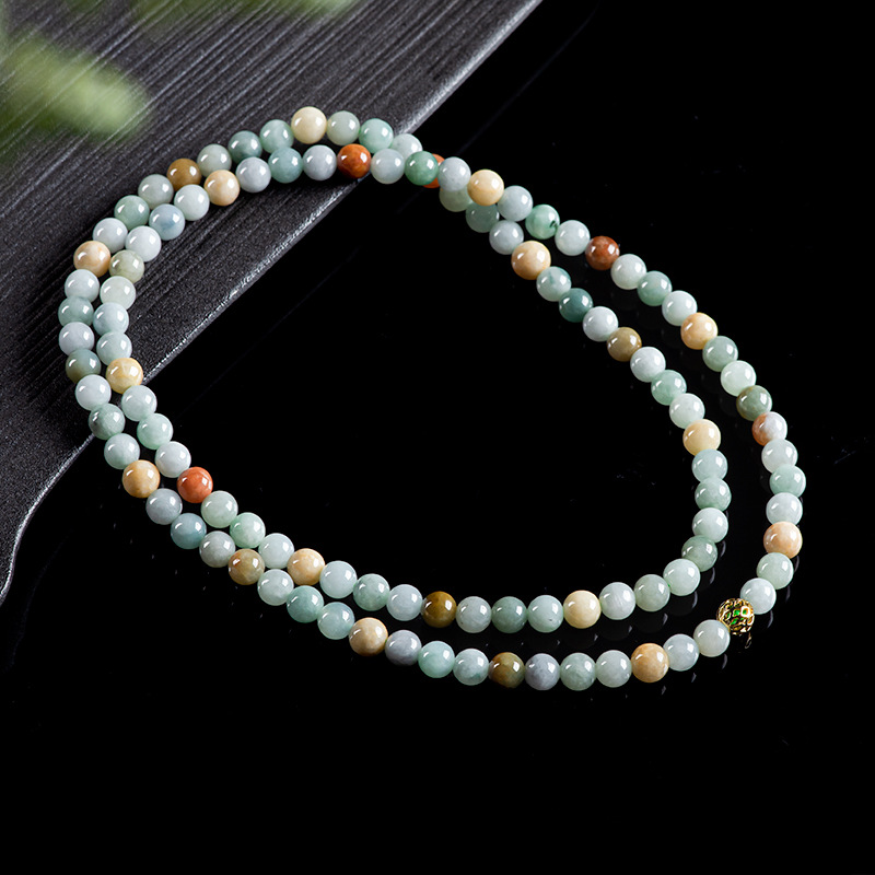 Jewelry & Watches Spółka Z Ograniczoną Odpowiedzialnością Sp Z Oo - Birmese Jadeiet kralen armband ketting echte