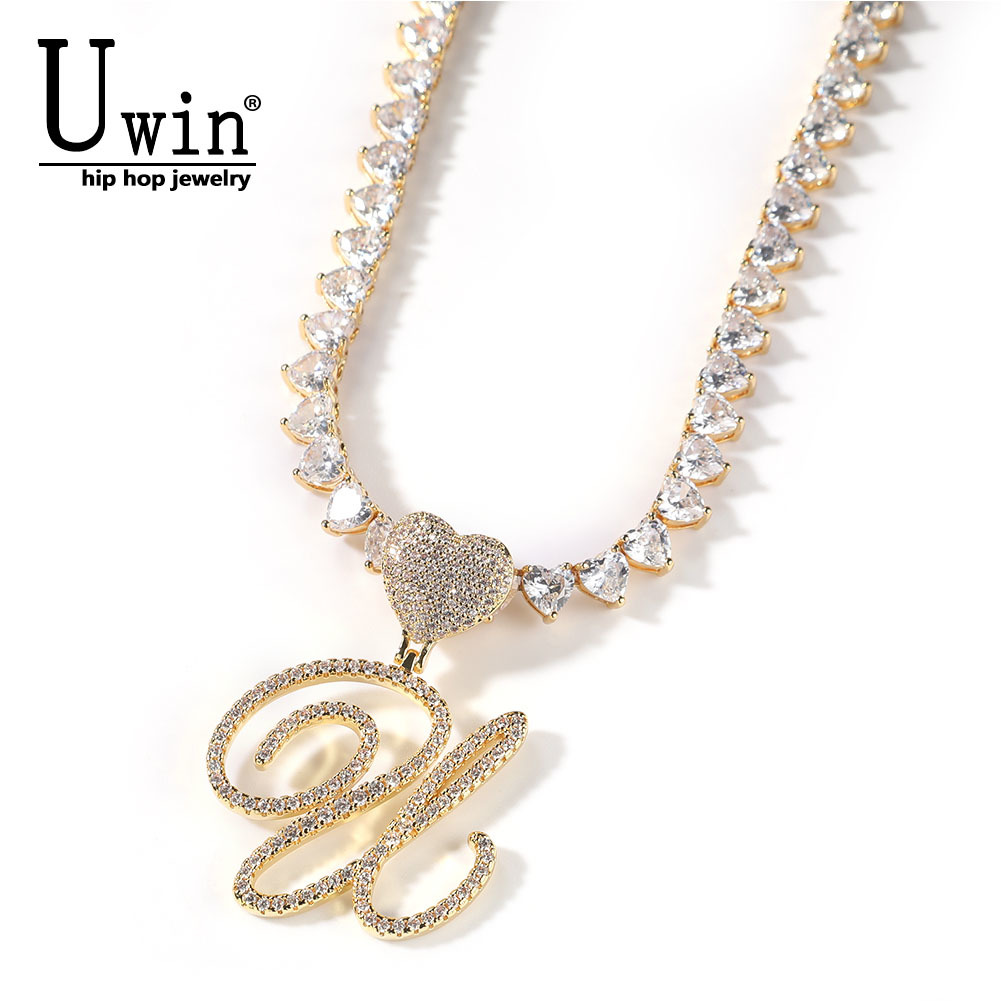 Uwin Cursieve Letters Met 6Mm  - Tennis Bracelet Cubic recensie en prijs