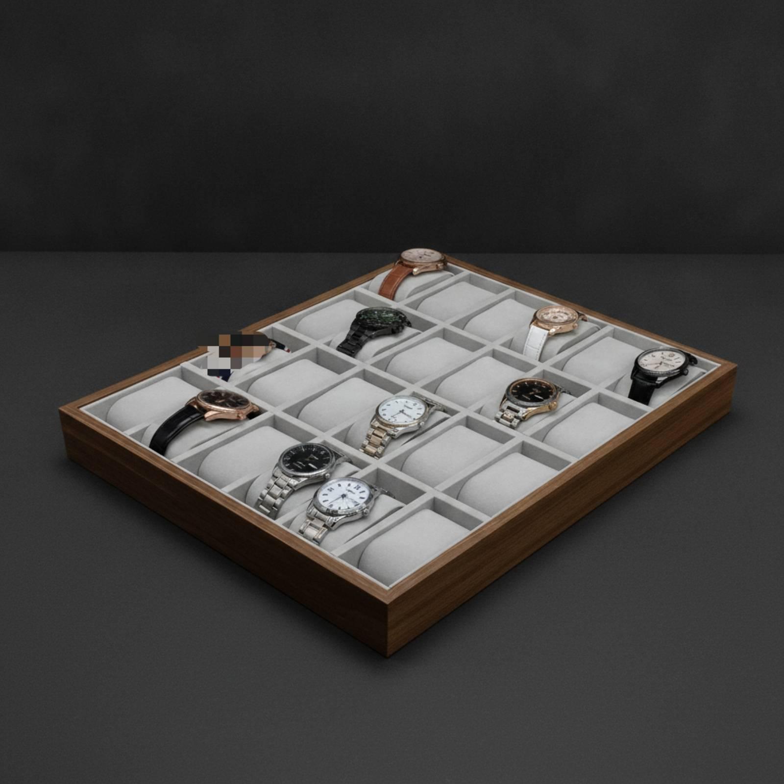 Horloge-displaydoos Houten hor - Jewelry Watches Box recensie en prijs