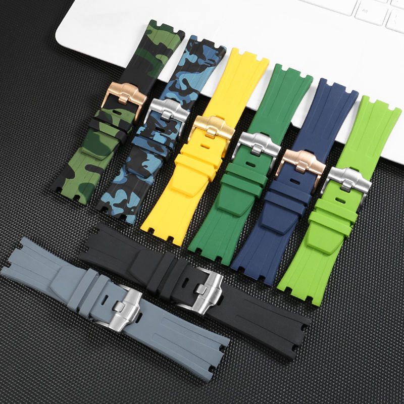 28 mm siliconen horlogeband vo - Audemars Piguet Watch Royal Oak Offshore recensie en prijs