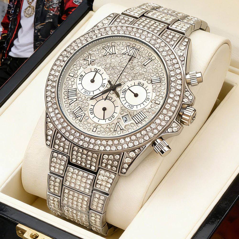 Geen logo zilver gouden volled - Jewelry And Watches Luxury Brand recensie en prijs