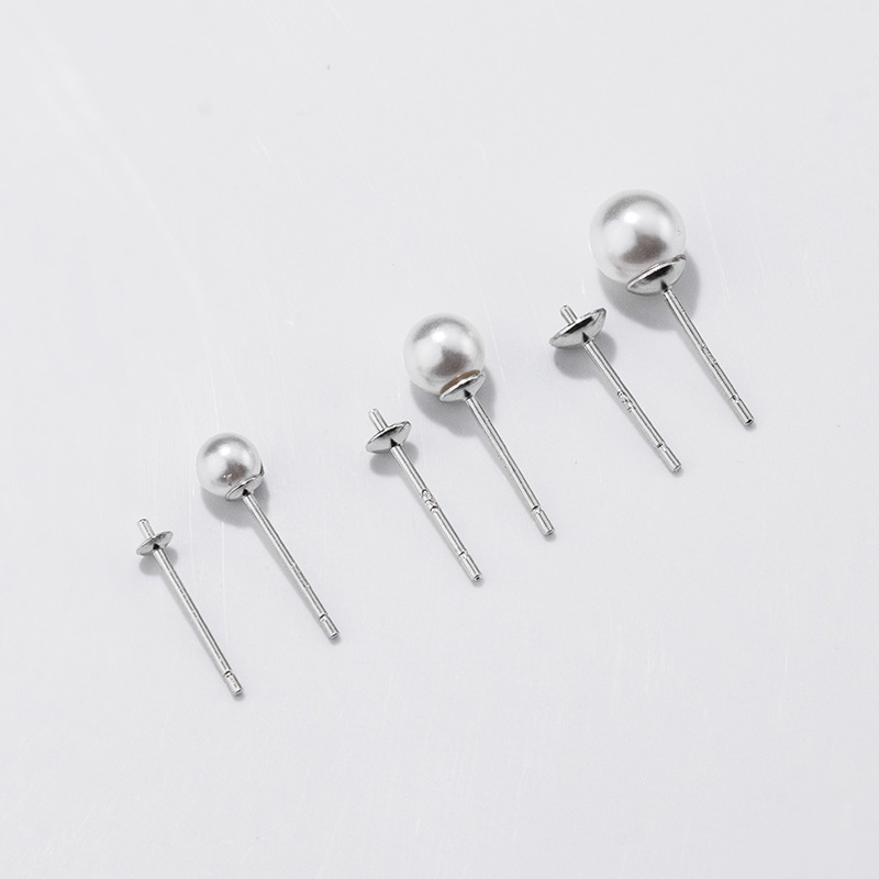 S925 Sterling Zilveren Oorbell - Pearl Stud Earrings recensie en prijs