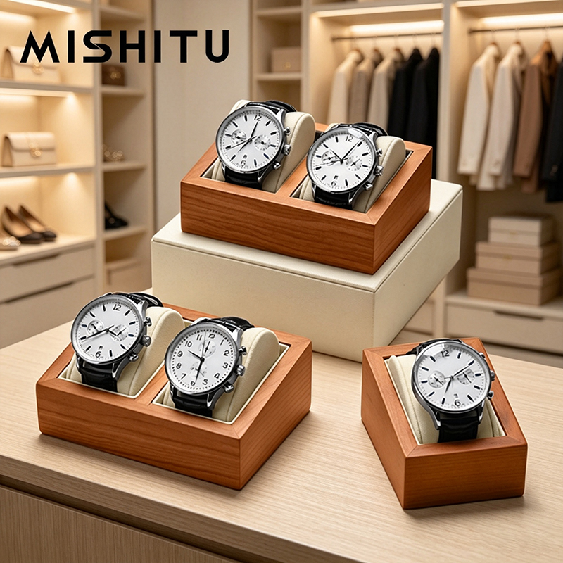 MISHITU Massief Houten Horloge - Jewelry Watches Box recensie en prijs