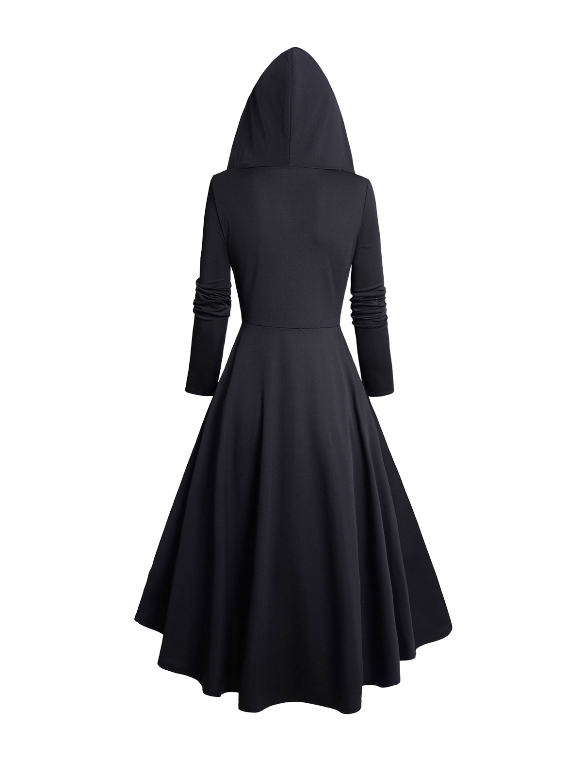 Dames Hoodie Jurken Halloween  - Gothic Skull Ring recensie en prijs