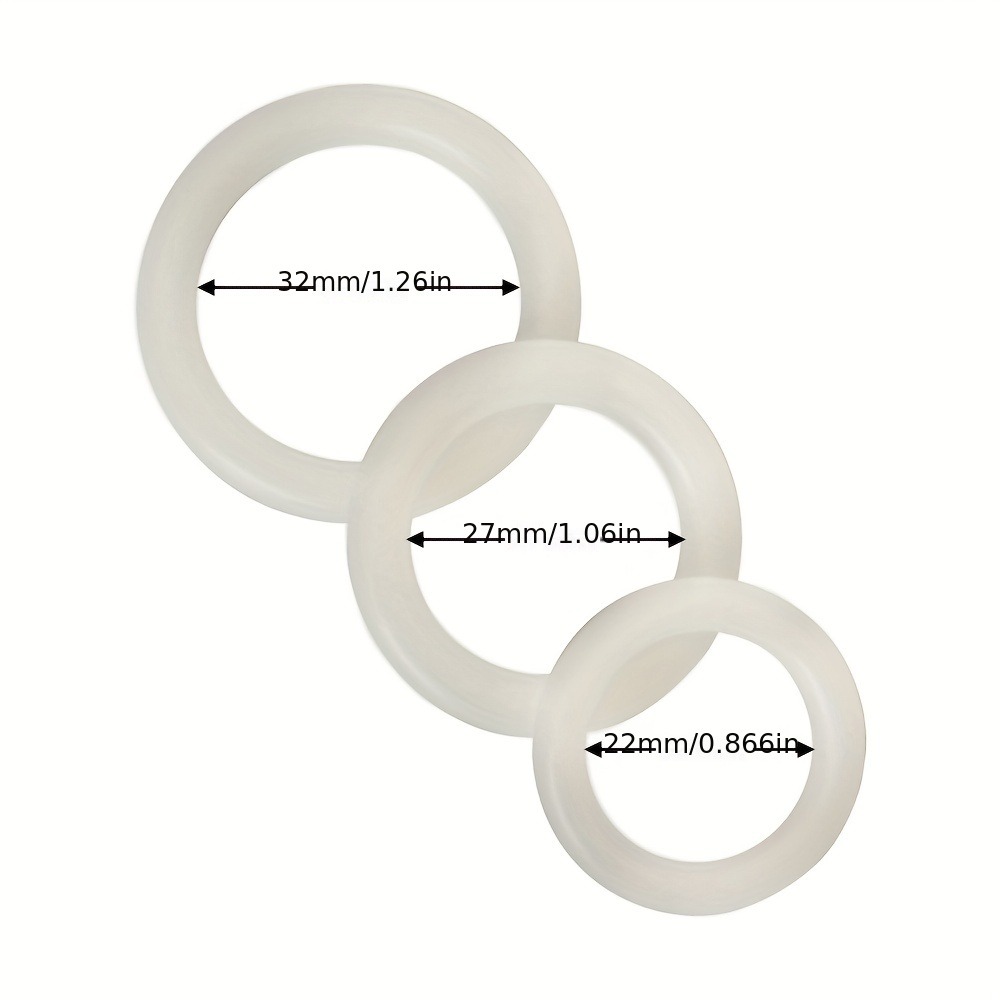 3-delige siliconen penisringen - Couple Ring Set recensie en prijs