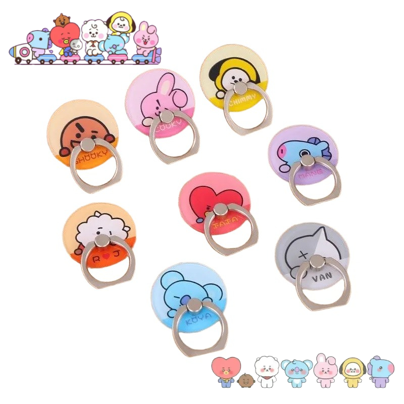 BT21 cartoon schattige sterke  - Couple Ring Set recensie en prijs