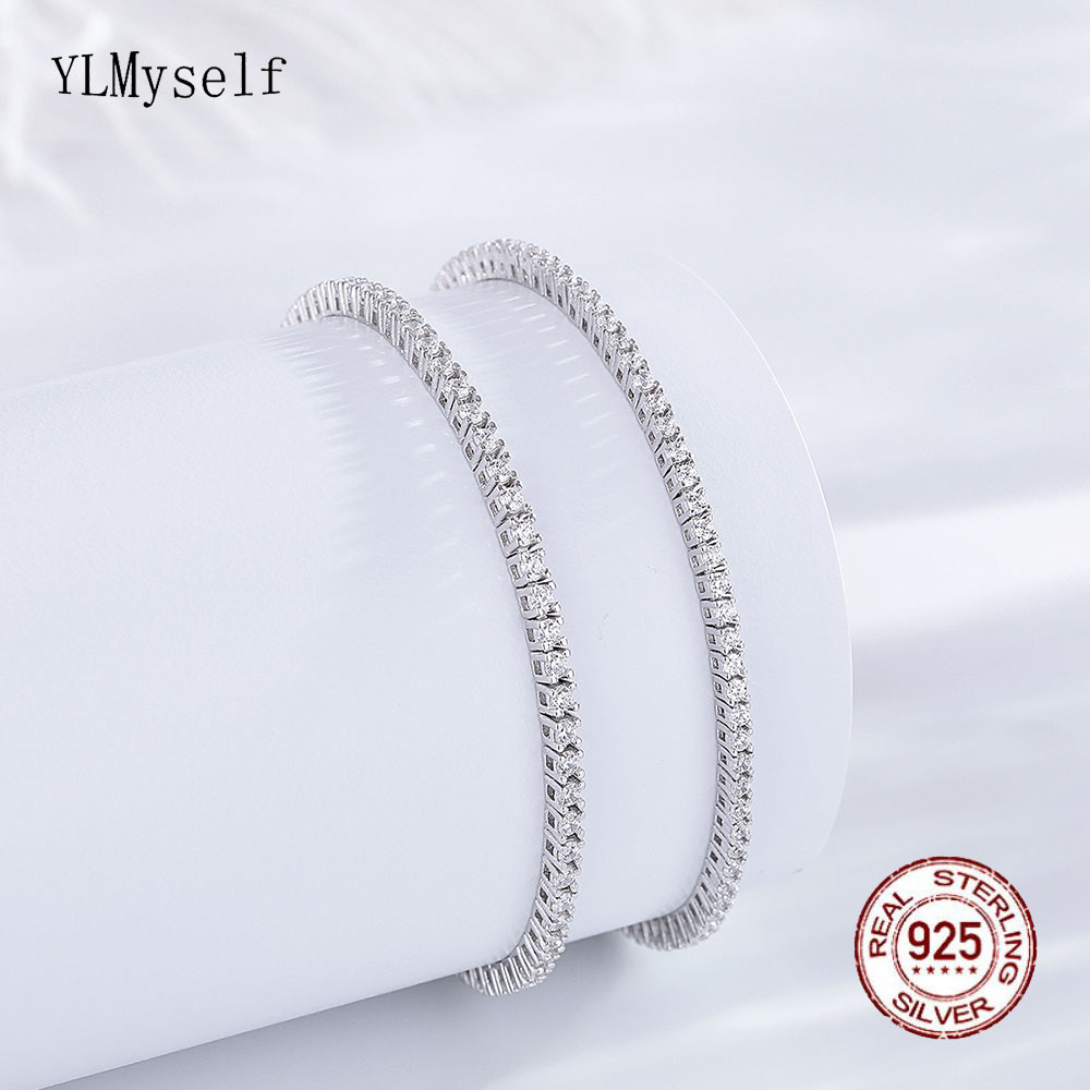 Echt Zilver 1.75mm/1.5mm Witte - Tennis Bracelet Cubic recensie en prijs