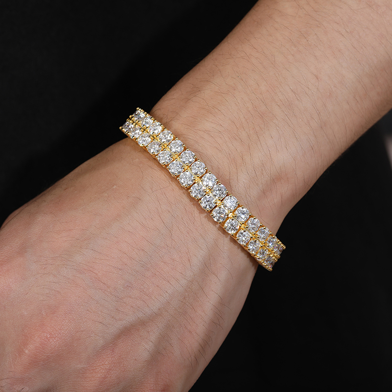 TUHE Unisex ijs-uitgevoerde Mo - Tennis Bracelet Cubic recensie en prijs