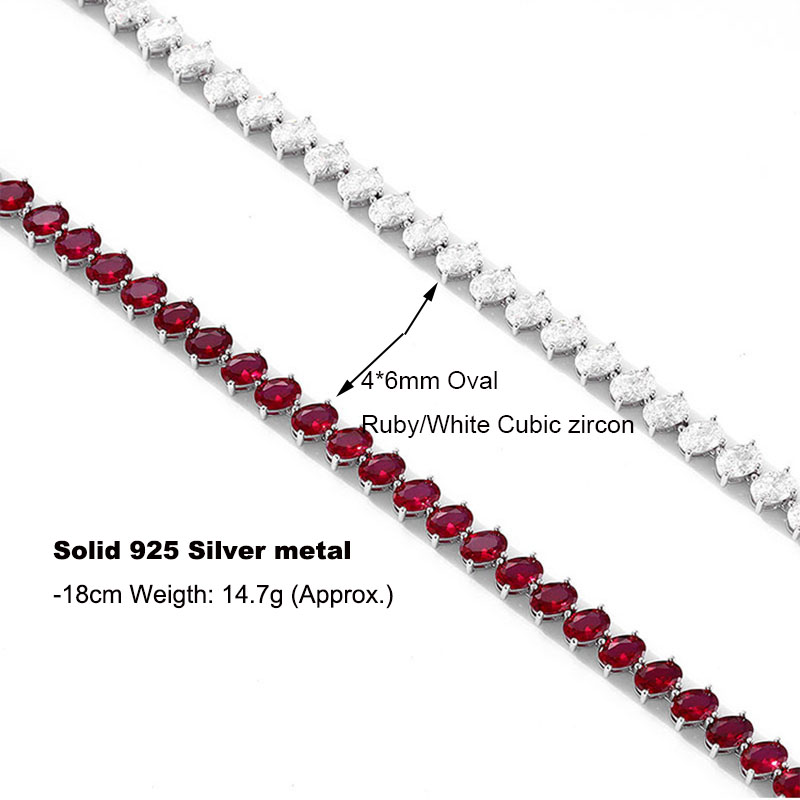 Echte 925 fijne sieraden Pave  - Tennis Bracelet Cubic recensie en prijs