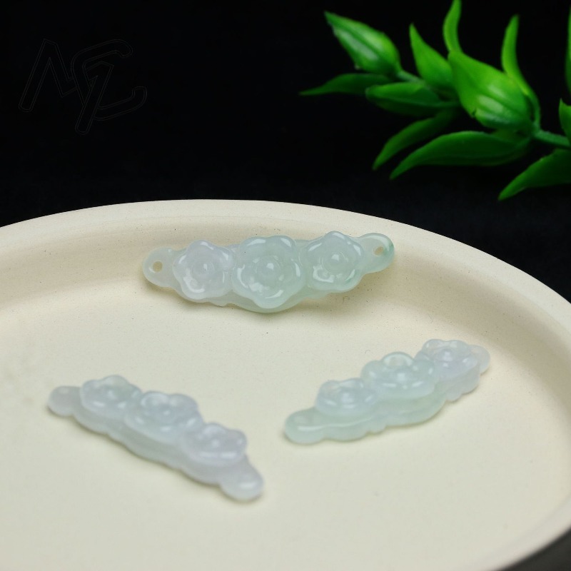 1pc Natuurlijke Jadeïet Smarag - Jewelry & Watches Spółka Z Ograniczoną Odpowiedzialnością Sp Z Oo recensie en prijs