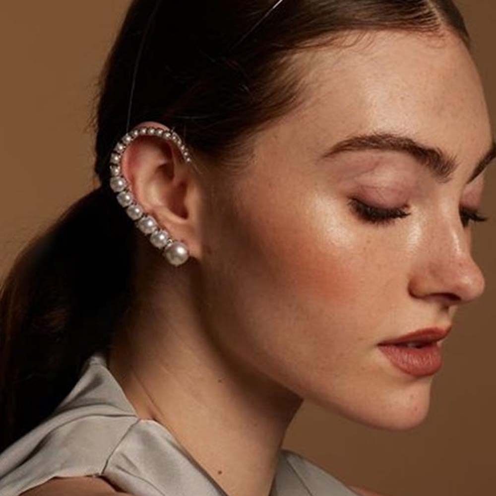 Stonefans Parel Oor Clips Zond - Pearl Stud Earrings recensie en prijs