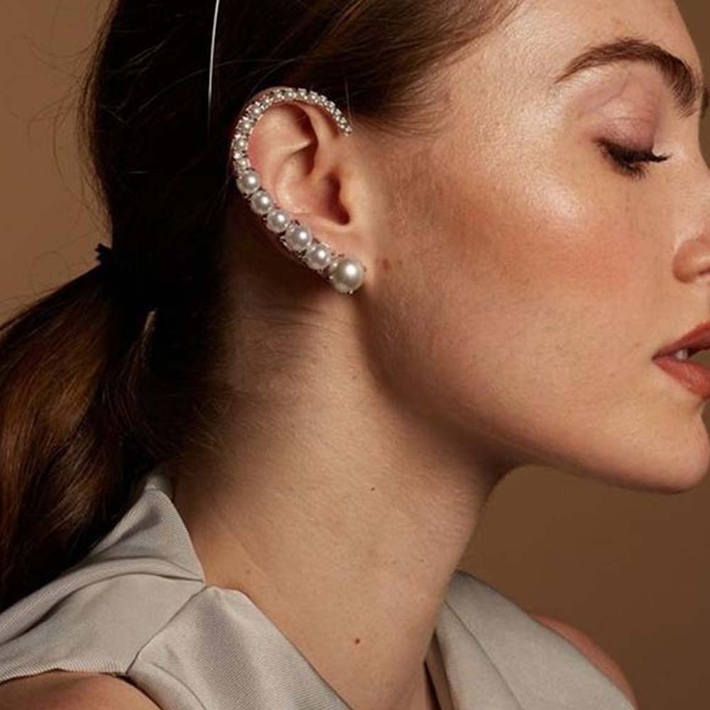 Stonefans Parel Oor Clips Zond - Pearl Stud Earrings recensie en prijs