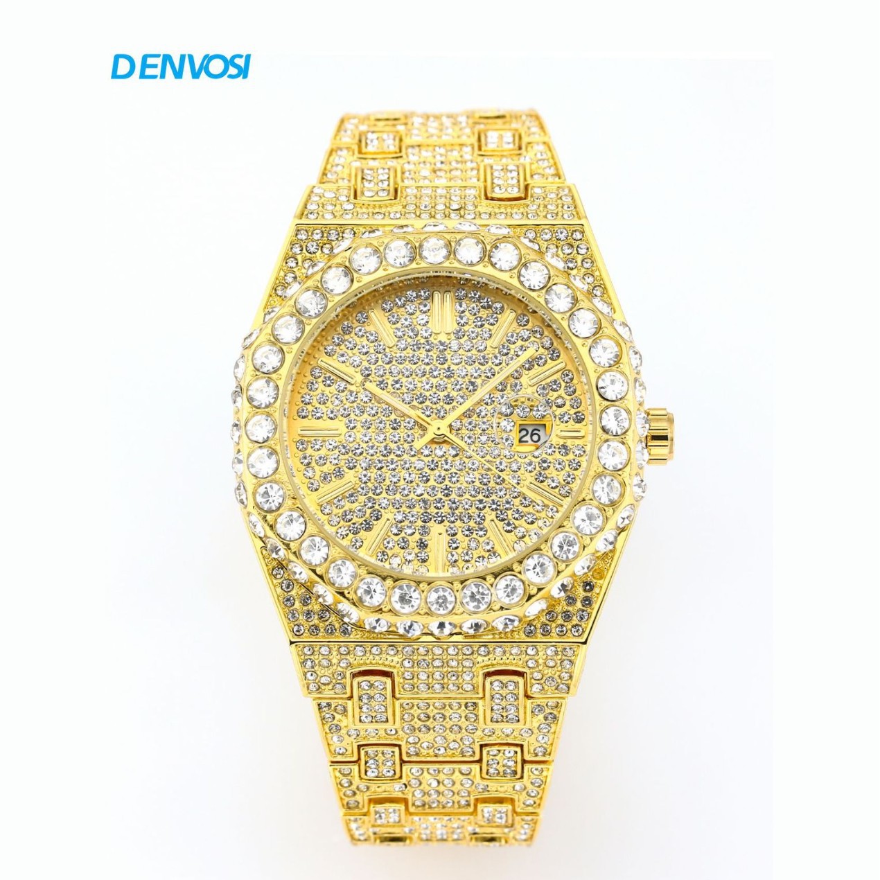 2026 Luxe Diamanten Herenhorlo - Jewelry Watches Vintage recensie en prijs