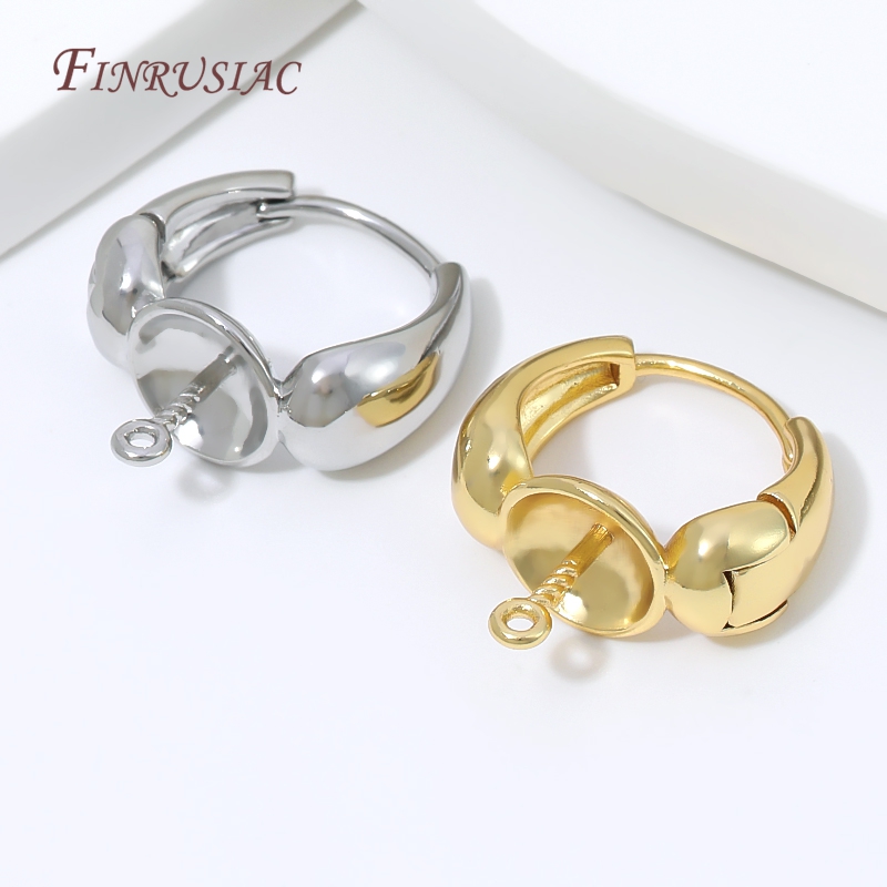 18K verguld gouden waterdruppe - Pearl Stud Earrings recensie en prijs