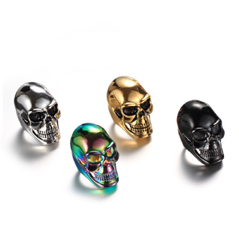 De nieuwe coole herenjongen go - Gothic Skull Ring recensie en prijs