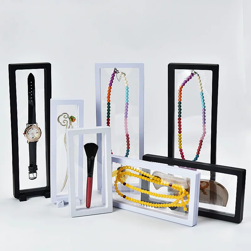 Wit 10 stuks, Transparant zwev - Jewelry Watches Box recensie en prijs