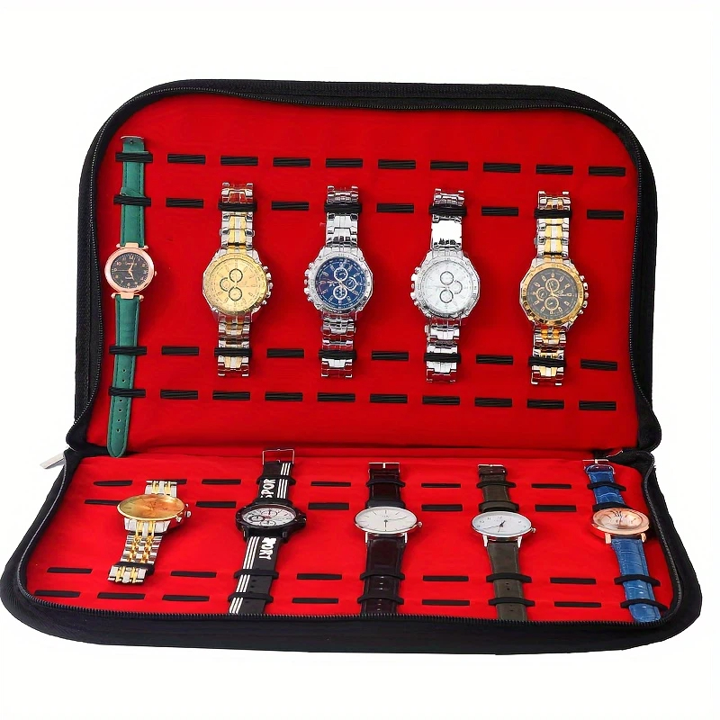 20 slots horloge-opbergtas Han - Jewelry Watches Box recensie en prijs