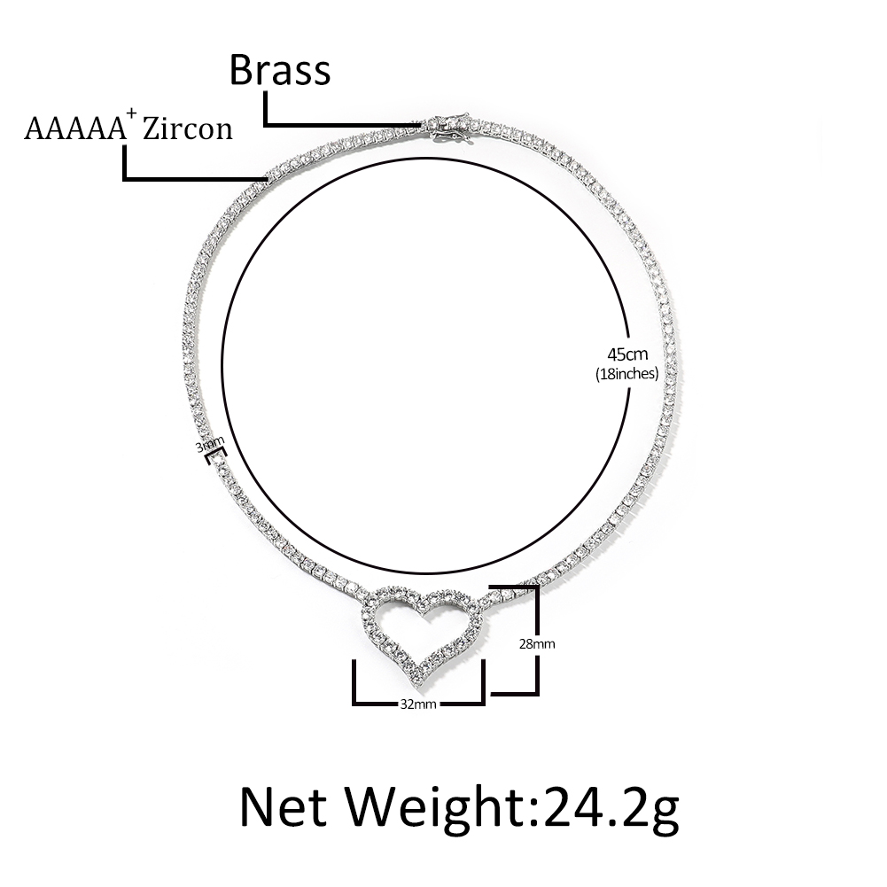 Uwin 3mm Tennisketting Met Moo - Tennis Bracelet Cubic recensie en prijs