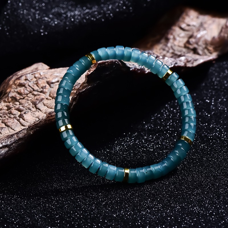 Natuurlijke Jadeïet Blauw Wate - Jewelry & Watches Spółka Z Ograniczoną Odpowiedzialnością Sp Z Oo recensie en prijs