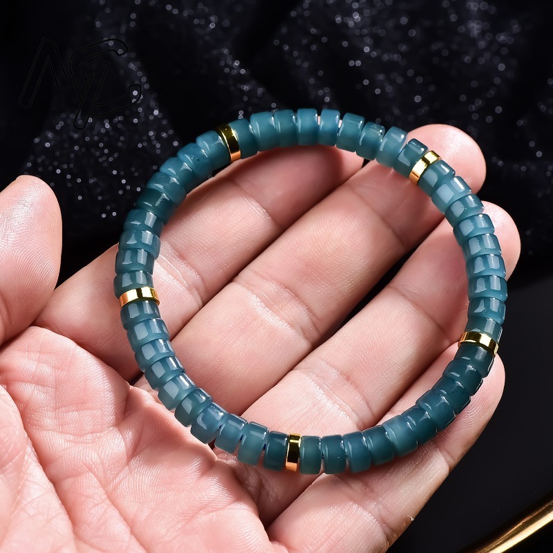Natuurlijke Jadeïet Blauw Wate - Jewelry & Watches Spółka Z Ograniczoną Odpowiedzialnością Sp Z Oo recensie en prijs