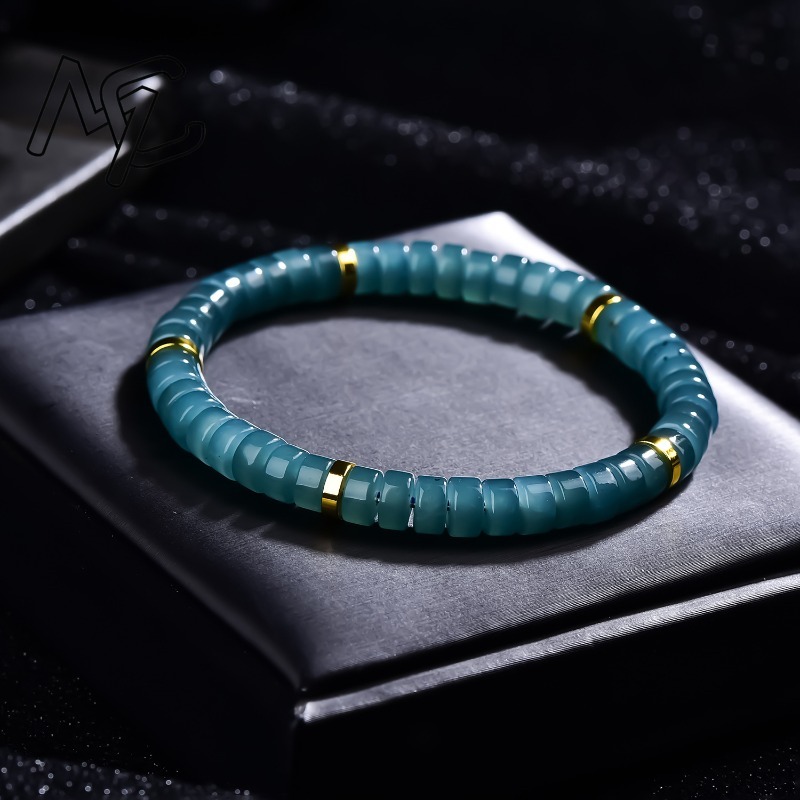 Natuurlijke Jadeïet Blauw Wate - Jewelry & Watches Spółka Z Ograniczoną Odpowiedzialnością Sp Z Oo recensie en prijs
