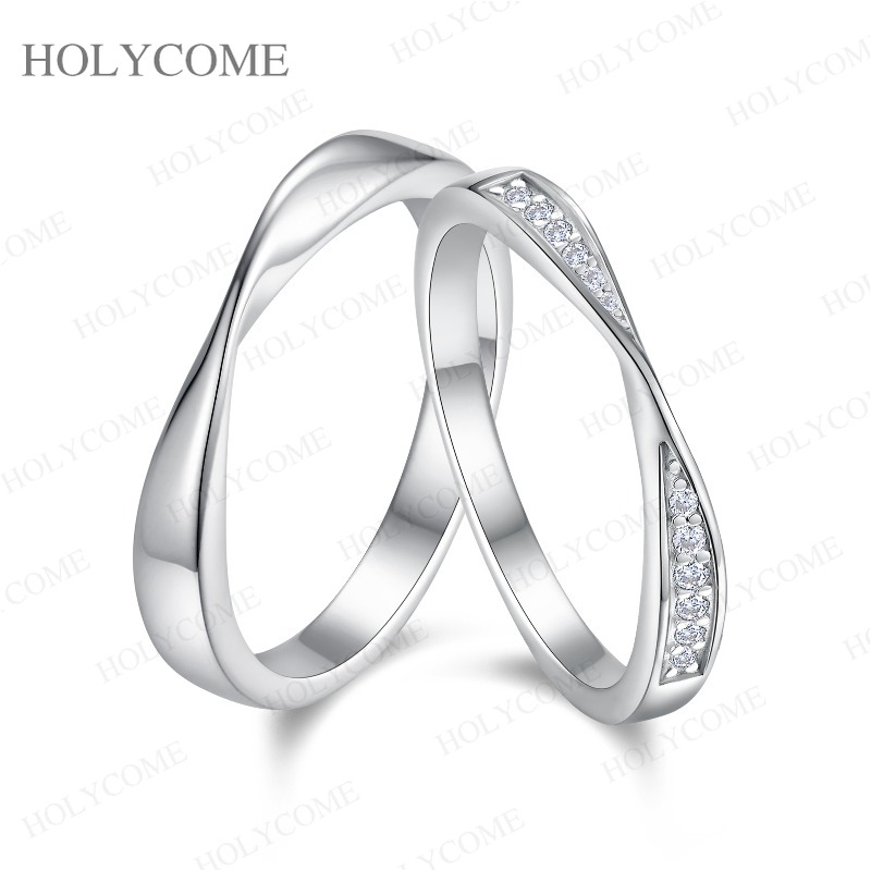 Moissanite Paar Ringen 925 Ste - Couple Ring Set recensie en prijs