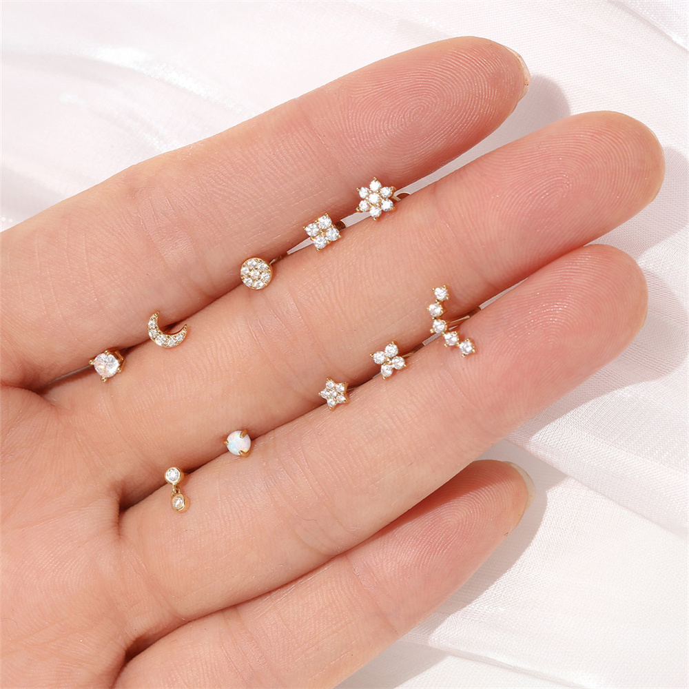Aide Diy Zirkoon Parel Oorbel  - Pearl Stud Earrings recensie en prijs