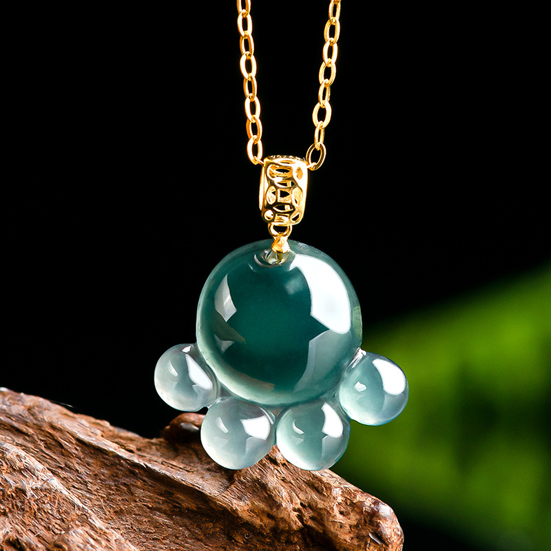 Natuurlijke echte smaragd blau - Jewelry & Watches Spółka Z Ograniczoną Odpowiedzialnością Sp Z Oo recensie en prijs