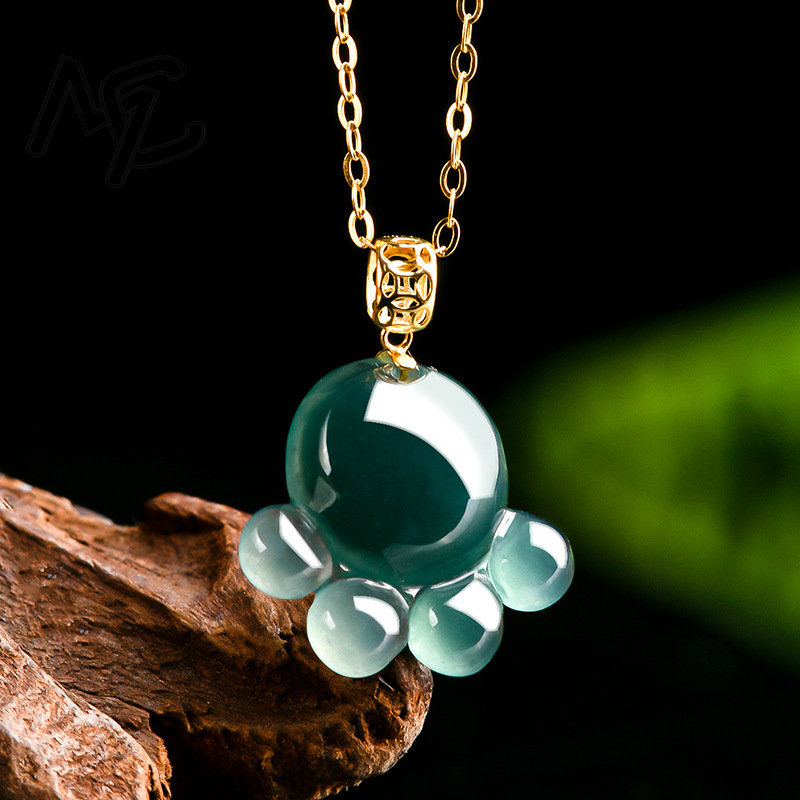 Natuurlijke echte smaragd blau - Jewelry & Watches Spółka Z Ograniczoną Odpowiedzialnością Sp Z Oo recensie en prijs