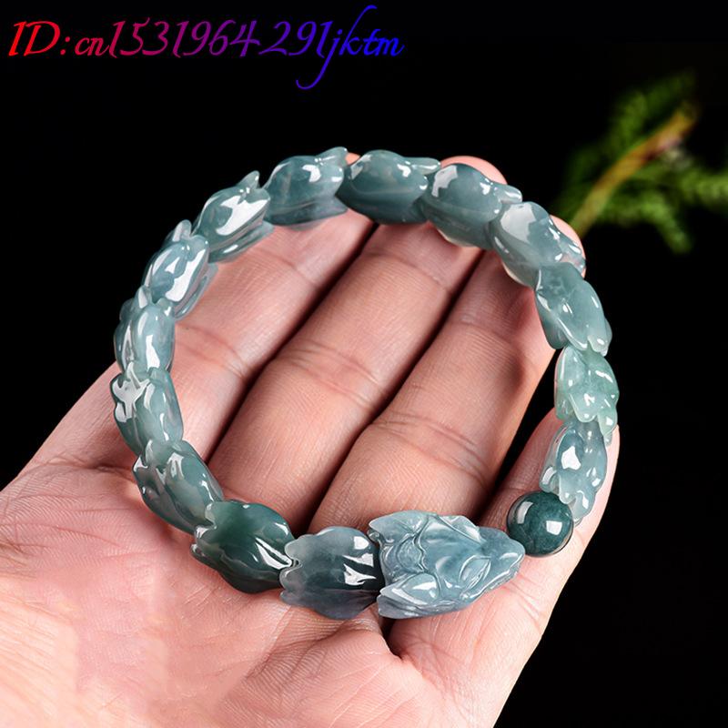 Blauwe Birmese Jadeïet Draak A - Jewelry & Watches Spółka Z Ograniczoną Odpowiedzialnością Sp Z Oo recensie en prijs