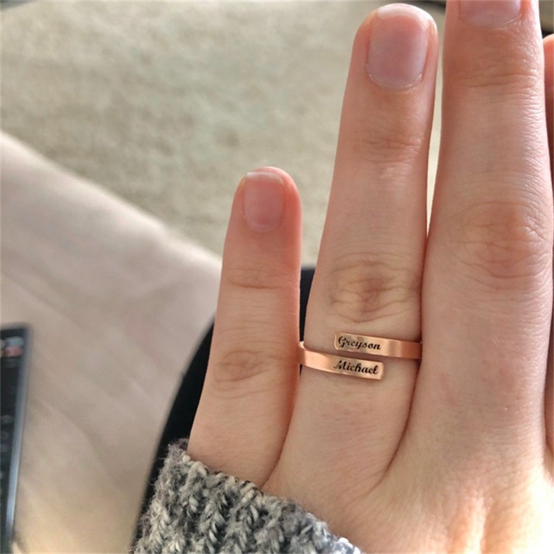 Rvs Dating Ring Vrouwen Aangep - Couple Ring Set recensie en prijs