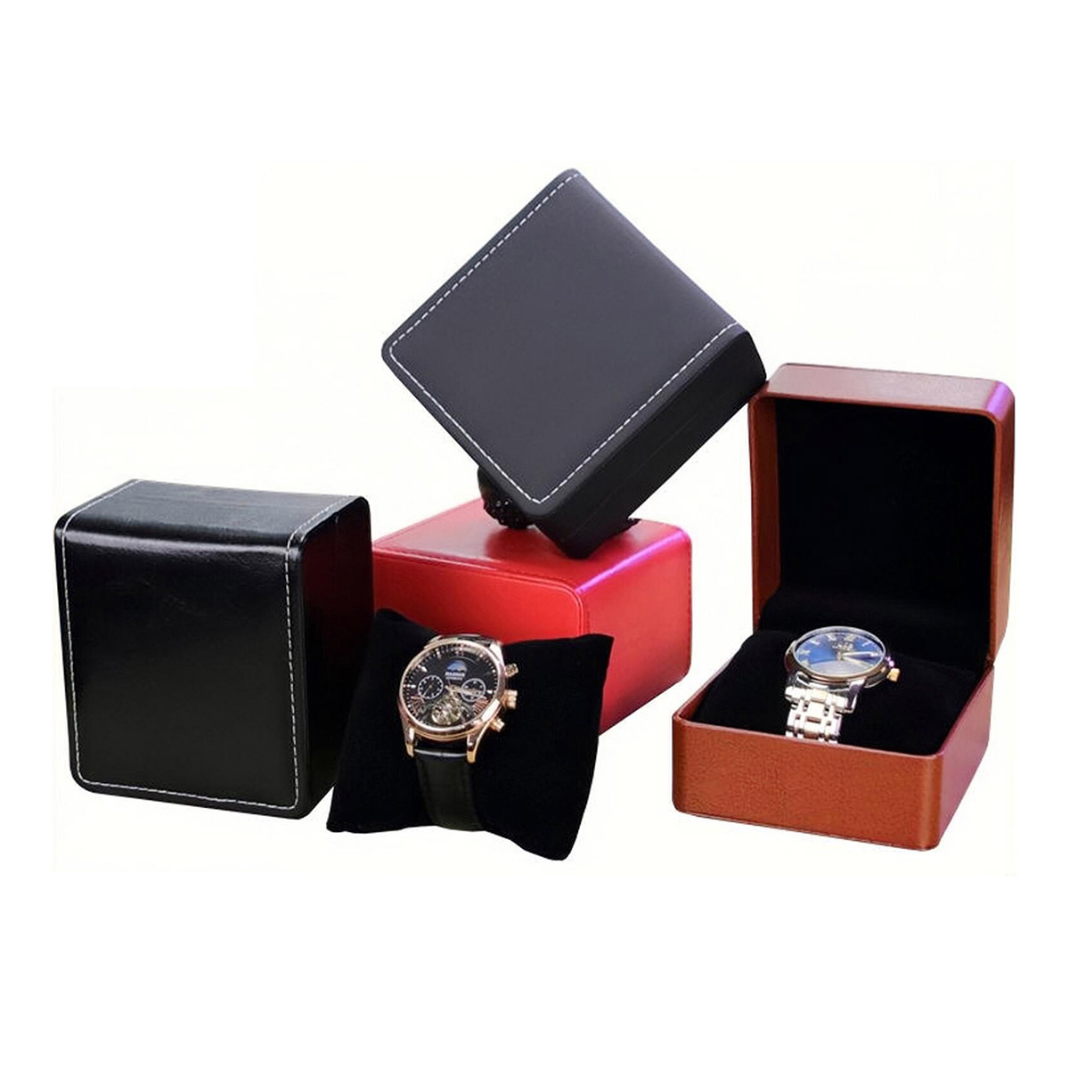 Mode lederen horlogedoos case  - Best Jewelry Watches For Women recensie en prijs