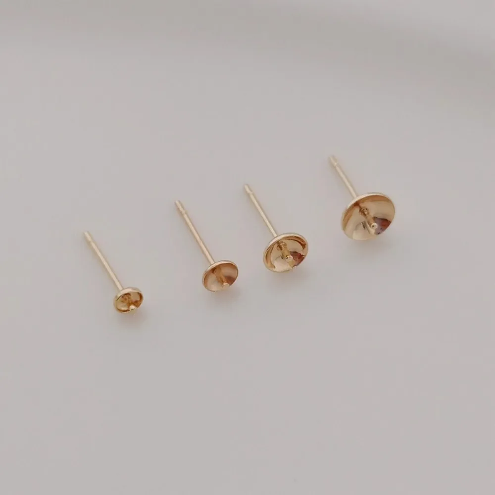 14K vergulde kralenaccessoires - Pearl Stud Earrings recensie en prijs