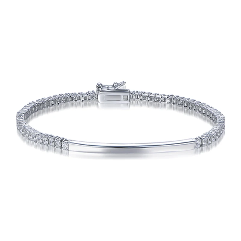 TKJ 925 Zilveren Gestapelde Te - Tennis Bracelet Cubic recensie en prijs