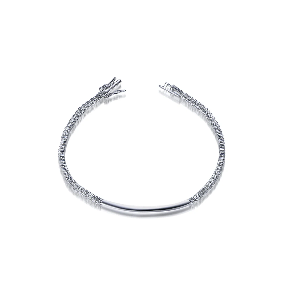 TKJ 925 Zilveren Gestapelde Te - Tennis Bracelet Cubic recensie en prijs