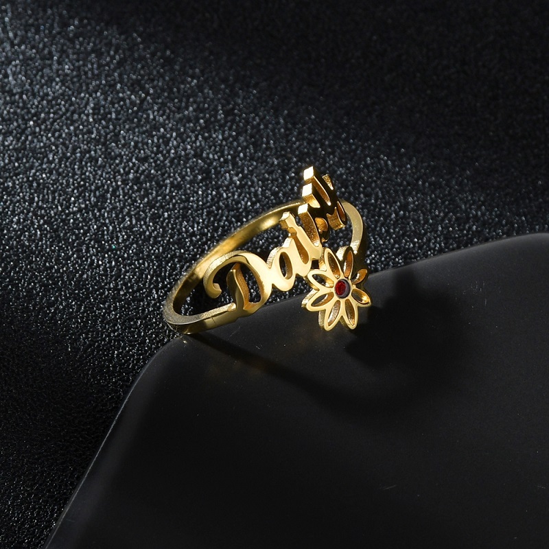 36 Stijlen Aangepaste Naam Rin - Couple Ring Set recensie en prijs