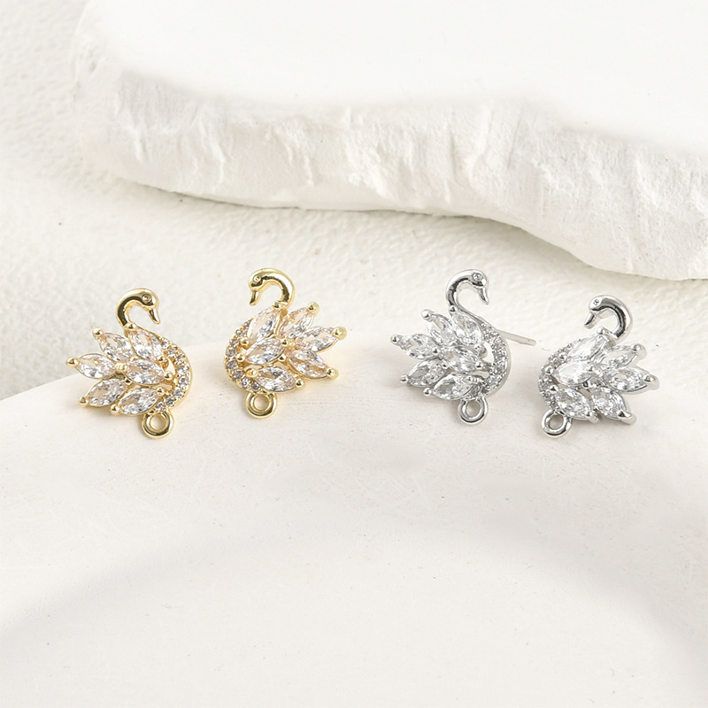 14k gegalvaniseerd echt goud k - Pearl Stud Earrings recensie en prijs