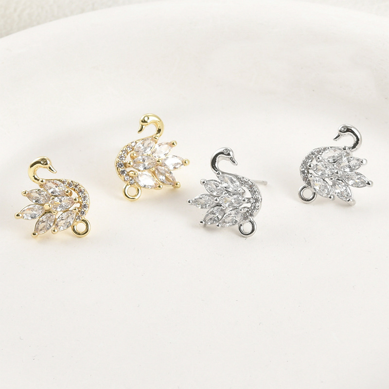 14k gegalvaniseerd echt goud k - Pearl Stud Earrings recensie en prijs