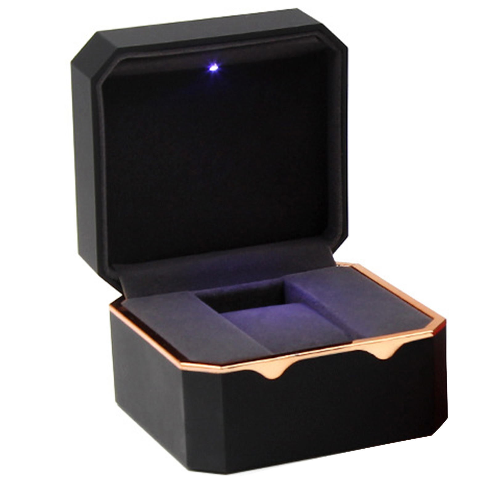 Octagon Flanellen Horlogekast  - Jewelry Watches Box recensie en prijs