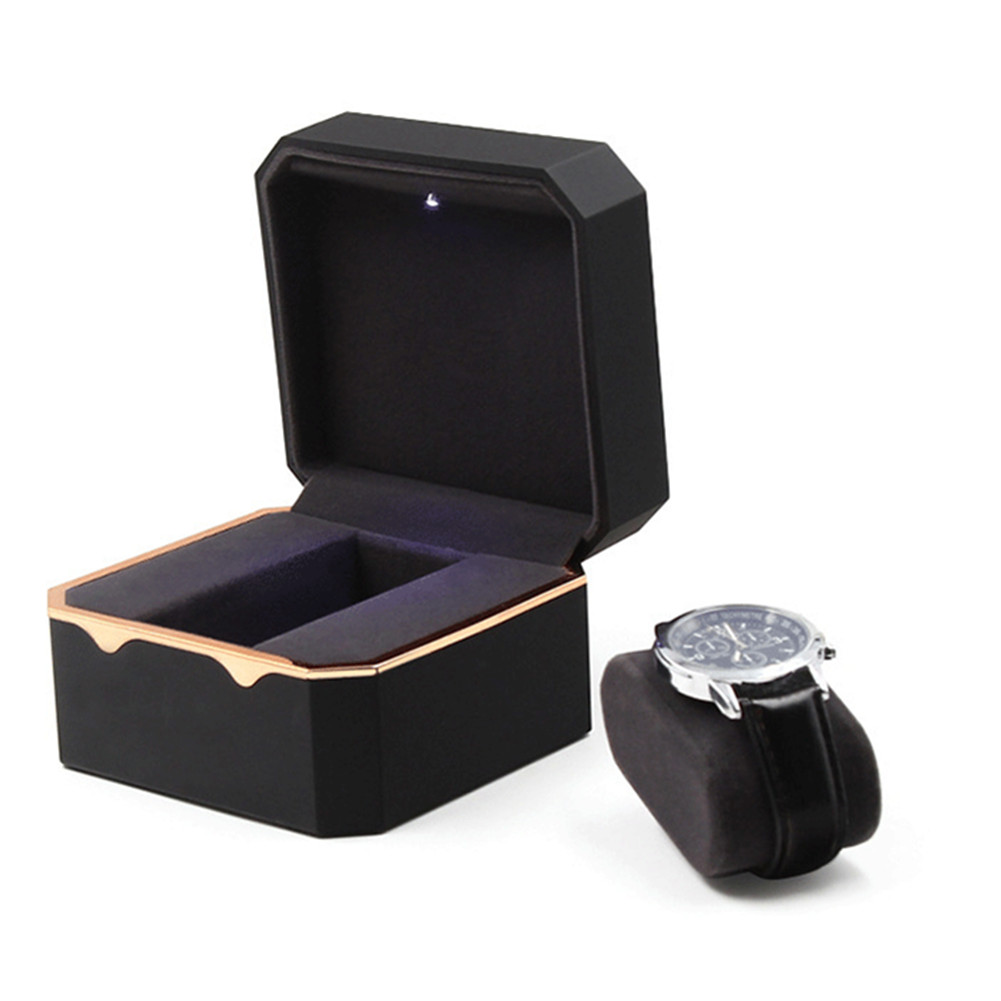 Octagon Flanellen Horlogekast  - Jewelry Watches Box recensie en prijs