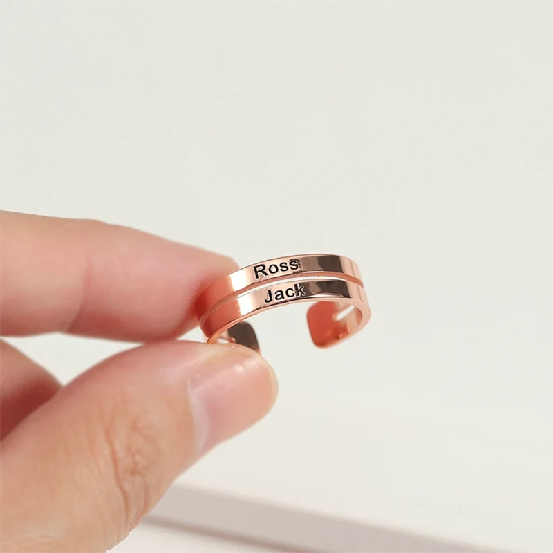 Gepersonaliseerde Rvs Graveren - Couple Ring Set recensie en prijs