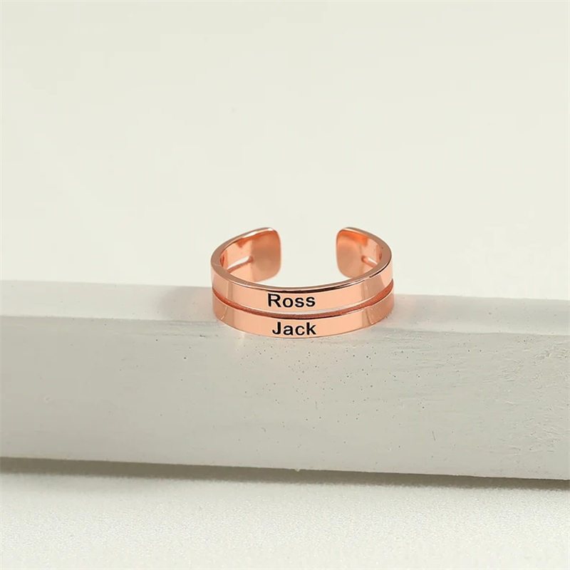 Gepersonaliseerde Rvs Graveren - Couple Ring Set recensie en prijs